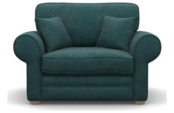 Heart of House Chedworth Fabric Cuddle Chair - Ocean